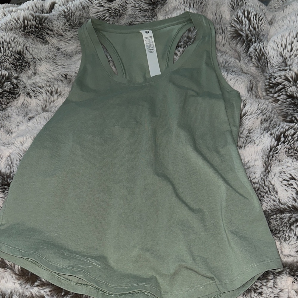 Lululemon Sage Green Love Tank Top